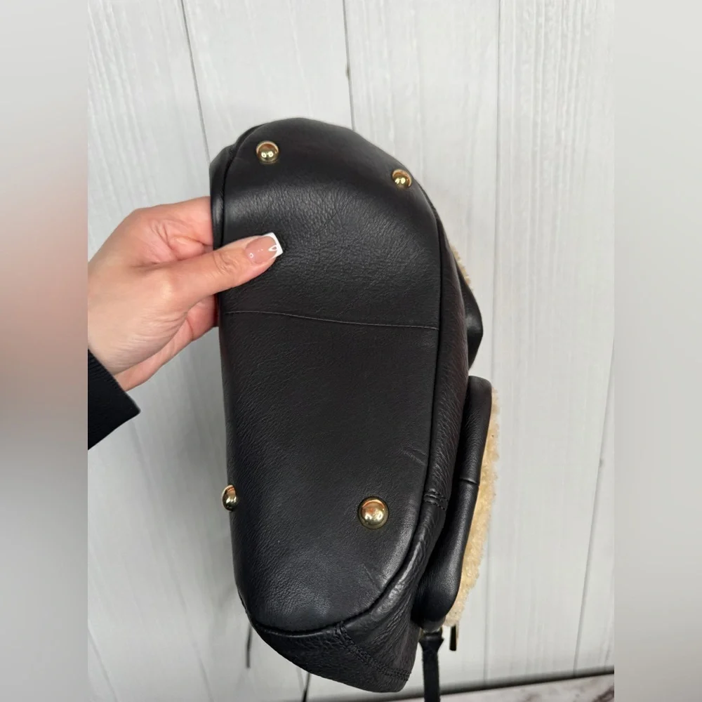 Aimee Kestenberg Leather Car-Go Hobo Bag | Shearling